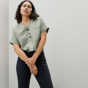 Everlane Linen Utility Shirt